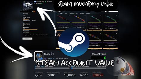 steam inventory valuer